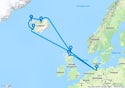 Hamburg,Invergordon,Reykjavik,Isafjordur,Akureyri,Kirkwall,Hamburg