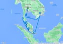 11-DAY ASIA FROM BANGKOK TO SINGAPORE: THAILAND, INDONESIA & MALAYSIA
