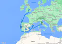 Italy, Spain and Portugal - V620