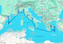 11 NIGHT GREECE, ITALY FRANCE CRUISE