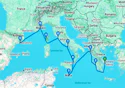 11-DAY MEDITERRANEAN SPLENDOR: GREECE, ITALY & PROVENCE - O665