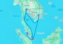 Malaysia, Thailand & Vietnam Cruise - 1642N