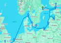 Stockholm to Southampton