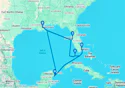 Americana Coast Cruise: Key West, Tampa & New Orleans