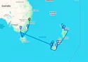 11-DAY AUSTRALIA & NEW ZEALAND FROM SYDNEY TO AUCKLAND