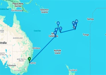 11-DAY SOUTH PACIFIC FROM SYDNEY TO FIJI: FIJI, VANUATU & LIFOU