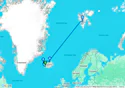 Reykjavik to Longyearbyen