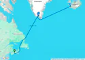 Cruise from Canada to Iceland Along the Viking Routes
