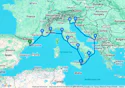 Best Of The Mediterranean Cruise: Monte Carlo, Rome & Sorrento