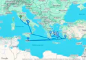 Civitavecchia to Lavrion