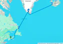 Cruise from Canada to Iceland Along the Viking Routes