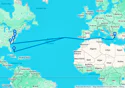 America's East Coast to the Bahamas