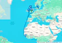 Southampton to Copenhagen