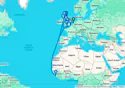 Ijmuiden to Southampton
