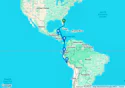 12-DAY WORLD CRUISE: PANAMA CANAL TO CALLAO - 6711