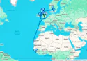 Southampton to Copenhagen