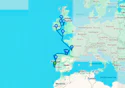 Lisbon to Belfast