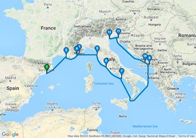 Cruises visiting Koper | 2021-2023 Koper Cruises visiting $103/day