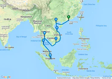 12 NIGHT VIETNAM THAILAND CRUISE