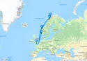 Norway and Northern Lights with Michel Roux - H629