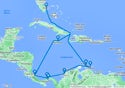 Caribbean With Costa Rica & Panama Canal Holiday Cruise - B543