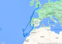 United Kingdom, Spain, Portugal