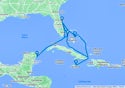 Port Canaveral,Nassau,Ocho Rios,Ocean Cay,Port Canaveral,Ocean Cay,Cozumel,Port Canaveral