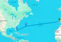 12-DAY ATLANTIC CROSSING