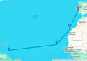 Lisbon to Bridgetown