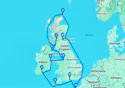British Isles with France & Belfast - 8626