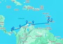 Pristine islands of the Caribbean & the Panama Canal