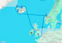 Cork,Akureyri,Isafjordur,Reykjavik,Reykjavik,Maloy,Hellesylt,Sandnes,Southampton