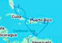 12-DAY CARIBBEAN ROUND-TRIP MIAMI: CURACAO, ARUBA & DOMINICAN REPUBLIC