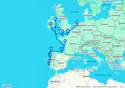 13-DAY ATLANTIC EUROPE: PORTUGAL, SPAIN, FRANCE & IRELAND - U835