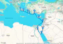 Ancient Wonders - Aqaba to Athens via the Suez Canal