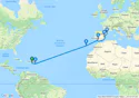 West Indies To Spain