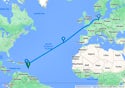 Fort de France,Pointe-a-Pitre,Philipsburg,Ponta Delgada,Hamburg