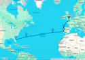 13 NT PORTUGAL BERMUDA TRANSATLANTIC