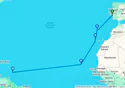Lisbon to Bridgetown