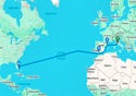 13-DAY TRANSATLANTIC FROM ROME TO MIAMI