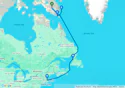 Iqaluit to Boston Massachusetts