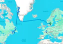 Route of the Vikings: Greenland to Nova Scotia