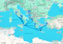 Mediterranean, Aegean & Adriatic Cruise - N717A