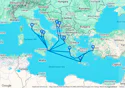 Mediterranean, Aegean & Adriatic Cruise - N718A
