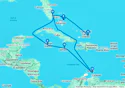 Southern/Eastern Caribbean Adventurer with Celebration Key