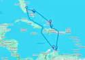 Southern/Eastern Caribbean Adventurer with Celebration Key