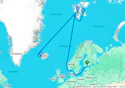 Three Arctic Islands: Iceland, Greenland, Spitsbergen