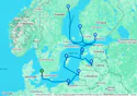 Copenhagen to Helsinki