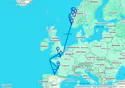 NORWEGIAN FJORDS SPAIN AND FRANCE - K820A