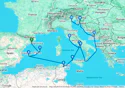 An Extended Journey from Catalan Vitality to Gilded Venetian Grandeur